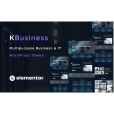 Kbusiness - Multipurpose Business and IT Solution One Page WordPress Theme