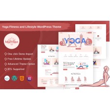 Multilen - Yoga Gym Fitness and Lifestyle WordPress Theme