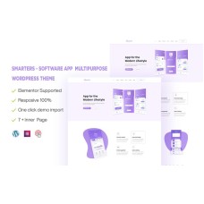 Smarters - Software 0r App Multipurpose & Responsive WordPress Theme