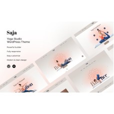 Saja - Yoga Studio WordPress Template