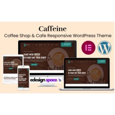 Caffeine - Coffee Shop & Cafe Responsive WordPress Theme