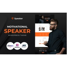 Speaker - Life Coach WordPress Theme