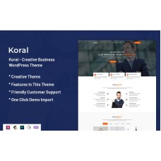 Koral - Creative Business WordPress Theme