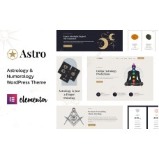 Astro - Horoscope and Astrology WordPress Theme