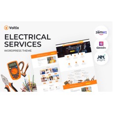 Voltix - Electrical Services WordPress Theme