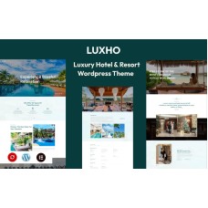Luxho - Luxury Resort & Hotel Wordpress Theme