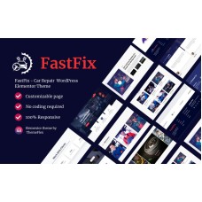 FastFix - Car Repair WordPress Elementor Theme