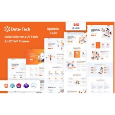 DataTech - Data Science & AI Tech And  IOT WordPress Theme