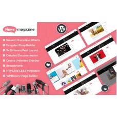 News & Magazine - Photography Blog WordPress Theme
