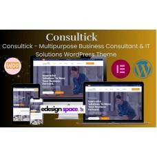Consultick - Multipurpose  Business Consultant  & IT Solutions WordPress Theme