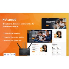 Netspeed - Broadband, Internet and Satellite Responsive WordPress Theme