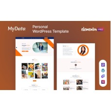 Mydata - Personal Portfolio WordPress Theme