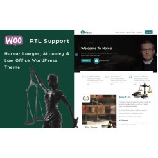 Horsa - Law Firm and Attorney Theme