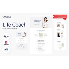 UpMotive - Life Coach WordPress Elementor Theme