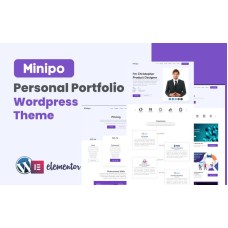 Minipo - Personal Portfolio WordPress Theme
