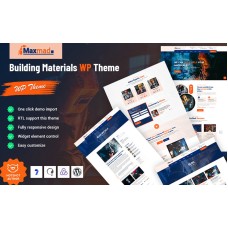 Maxmad - Building Materials Responsive WordPress Theme