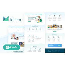 Kleenr - Cleaning Service Company Elementor WordPress Woocommerce Theme